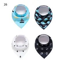 Детские нагрудники комплект водонепроницаемый хлопок Зима младенческой мальчик вещи малыша бандана для девушки нагрудник Новорожденные вещи аксессуары Slabber Burp ткань