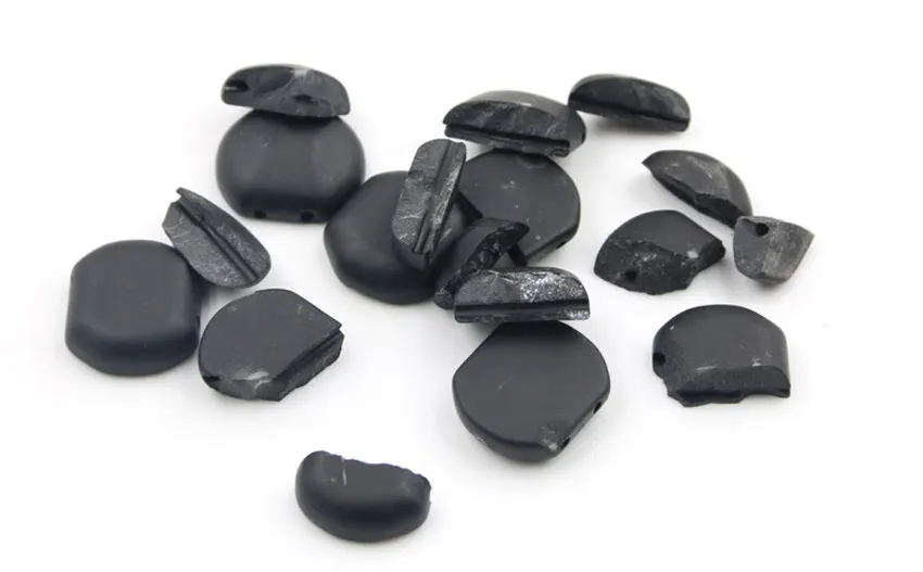 Натуральный черный браслет из камня бианши, вырезанный из черного нефрита, браслет для магнитотерапии для женщин и мужчин