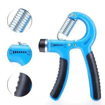 

Hand Grip Strengthener Strength Trainer Adjustable Resistance 22-88 Lbs Hand Exerciser Non-slip Gripper for Athletes Kid MSD-ING