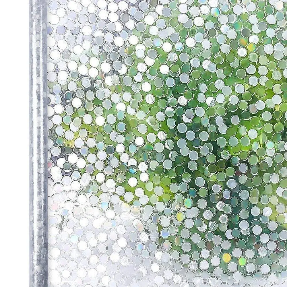 

Funlife 30x200cm 3D Privacy Window Film No Glue Static Window Cling Film Privacy Static Cling Vinyl Decorative Window Sticker