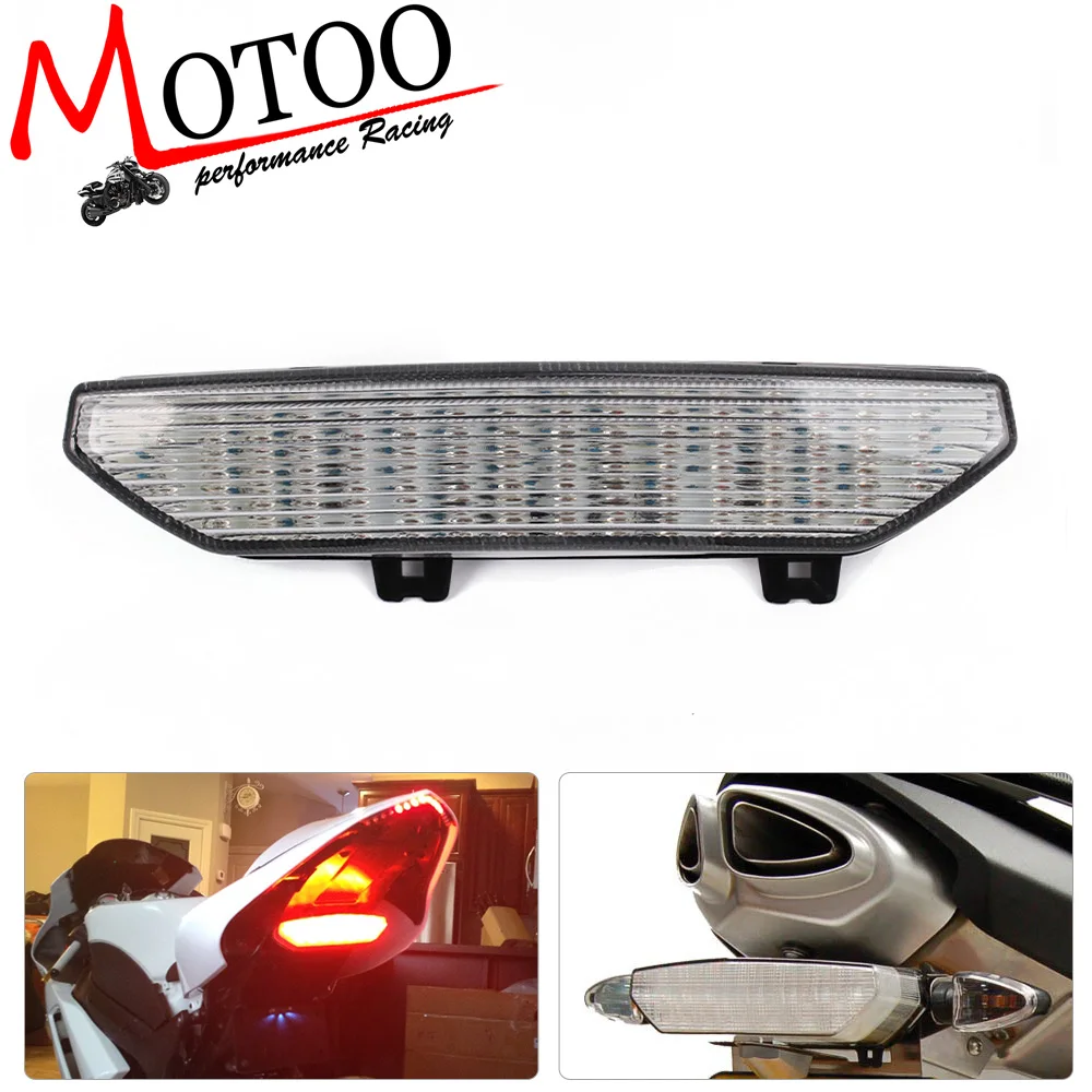

Motoo - free shipping Motorcycle Tail Light LED Integrated Signal for KAWASAKI NINJA ZX-6R 07-08 Concours 14 08-14