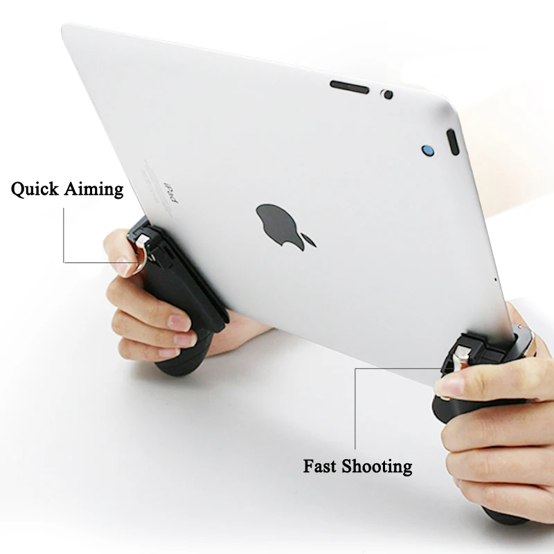 Professional Tablet Game Trigger Fire Button Aim Key L1R1 Controller For IOS Game Grip Handle For Android IPad Game Gamepad PUBG