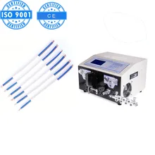 Automatic Computer Wire Peeling Striping Cutting Machine SWT508-BHT2 LCD Display ISO CE Certification