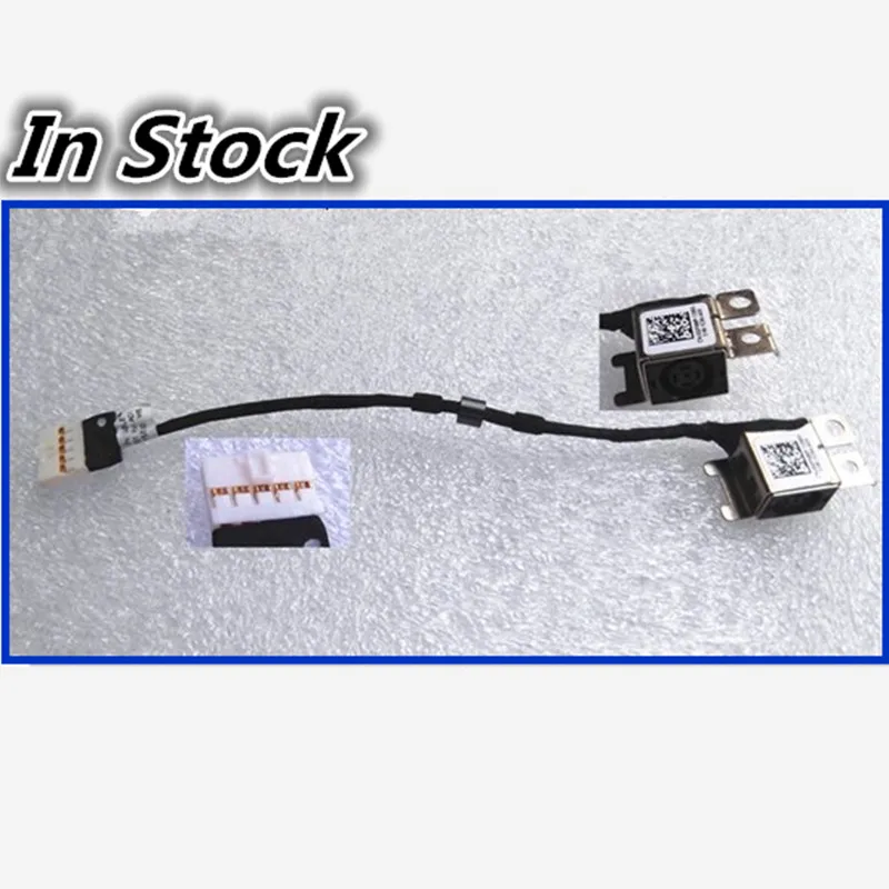 CN, Cable Length: 5PCS Computer Cables 10pcs//lot AC HNEW DC Power Jack Cable Harness for Dell Latitude E7270 E7470 DC
