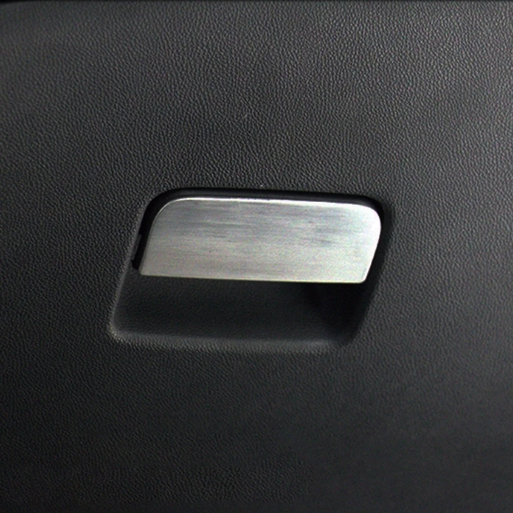 

VCiiC Car styling, Car storage box handle affixed stickers special stainless steel modified trim for Mitsubishi Outlander ASX