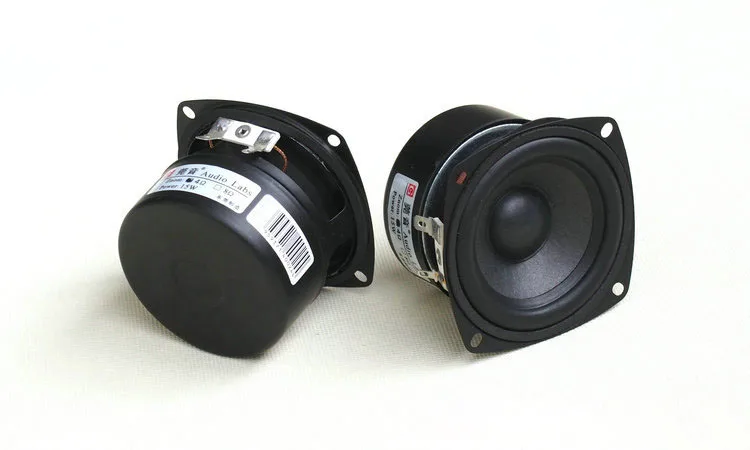 2PCS Audio Labs 3'' HiFi Full Range frequency speaker tweeter HiFi audio monitor home theater raw Speaker driver set 3 inch