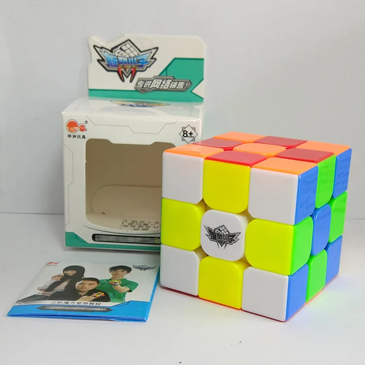Qiyi Cube Cubo Magico Cyclone Boys 3x3x3, магический куб, профессиональная сложная головоломка, скоростные кубики 3x3, пазлы 3 на 3, скоростной куб - Цвет: multicolor