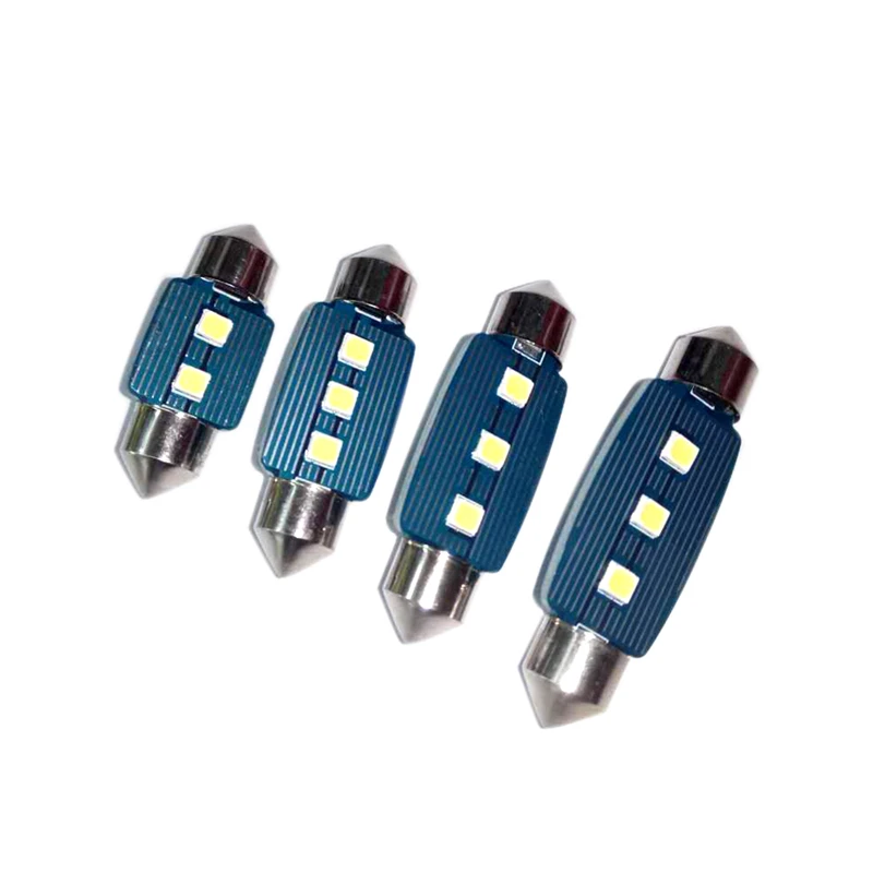 2PCS Extreme Bright 31mm 36mm 39mm 41mm Auto LED Interior Bulb 12V Car LED C5W Festoon Reading Trunk License Plate Light7
