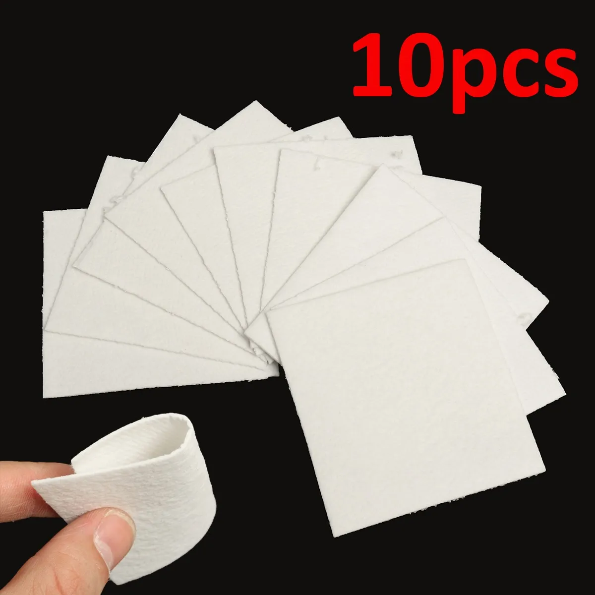 Buy 10 Sheets Square Fiber Paper For Microwave Kiln