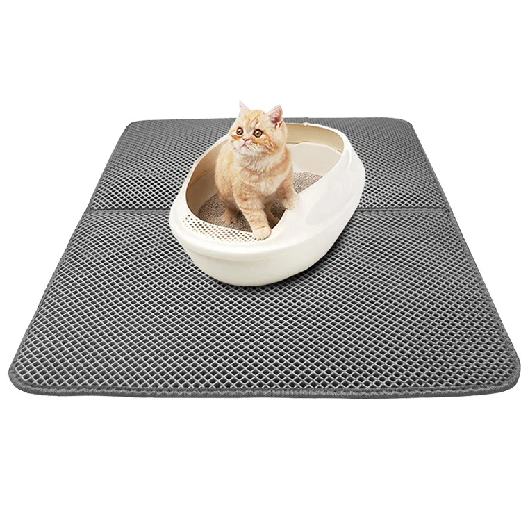 Double Layer Cat Litter Floor Mat