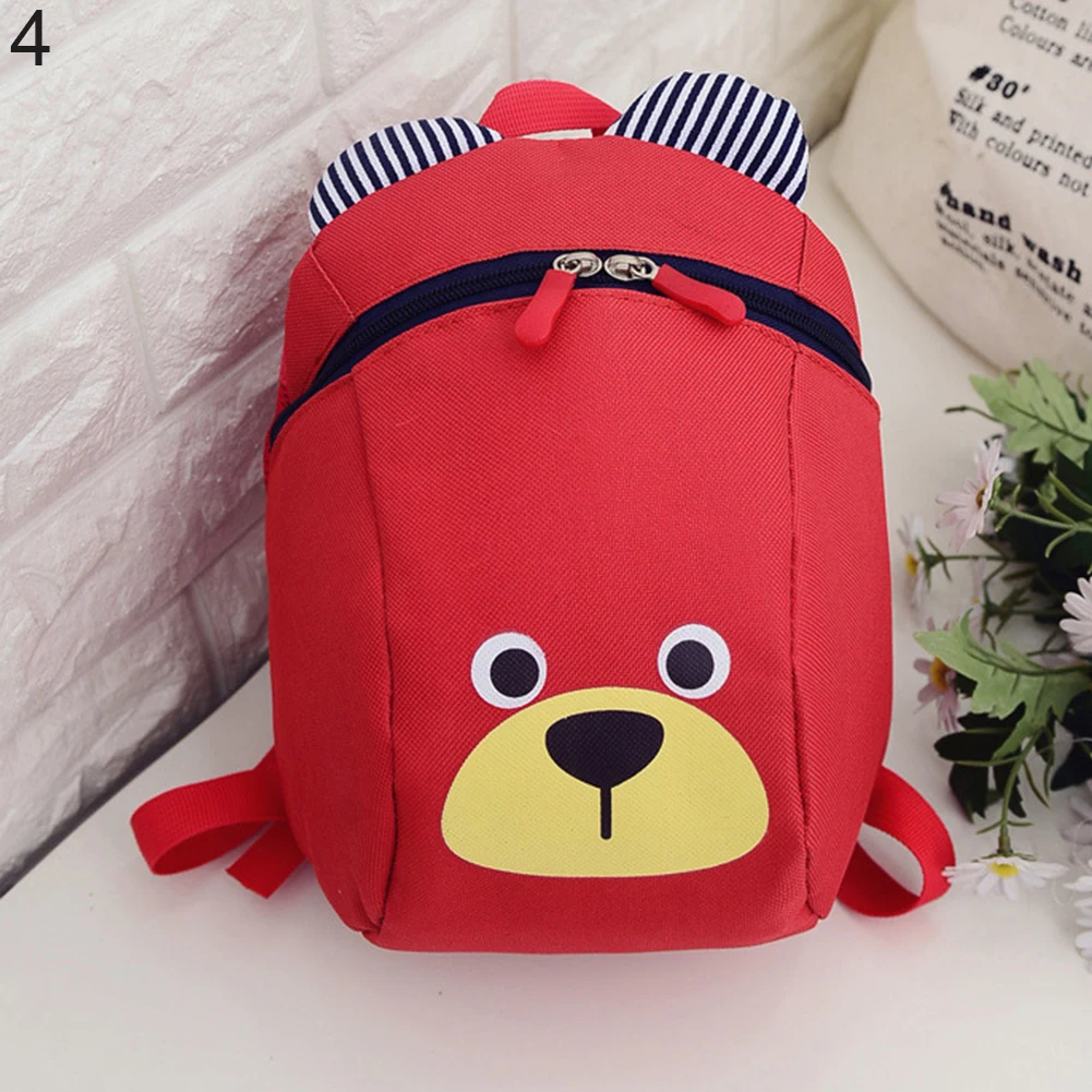 

Cute Cartoon Bear School Backpack Toddler Kids Children Kindergarten Shoulder Bag Adjustable School Book Bags