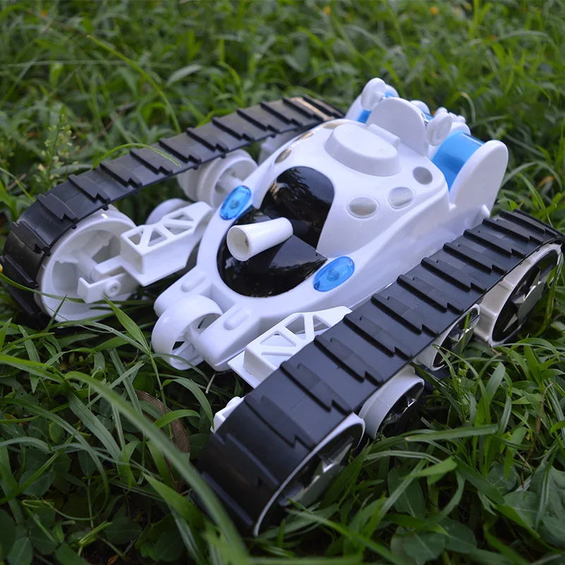 

High Speed Tank 360 degree flip stunt Car Deformation of the tanks RC cross-country Caterpillar tank Children Kids Gift