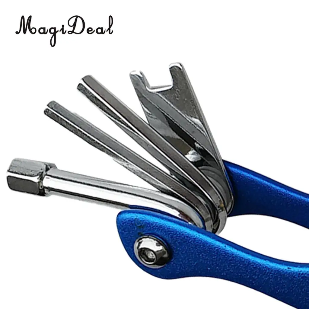 MagiDeal 8 in 1 Scuba Diving O-Ring Pick Wrench Screwdriver Multi Tool for Repairing Adjusting