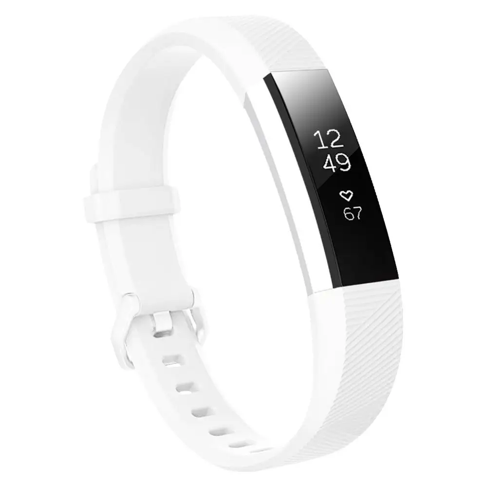 Baaletc For Fitbit Alta HR/Alta Silicone Watchband Replacement Wrist Band Silicon Strap Clasp  Smart Wristband Watch For Fitbit 