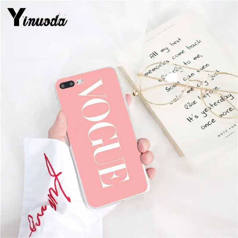 Yinuoda абсолютно больше проблем, чем Vogue DIY рисунок чехол для телефона для iPhone 8 7 6 6S Plus X XS MAX 5 5S SE XR 11 11pro 11promax