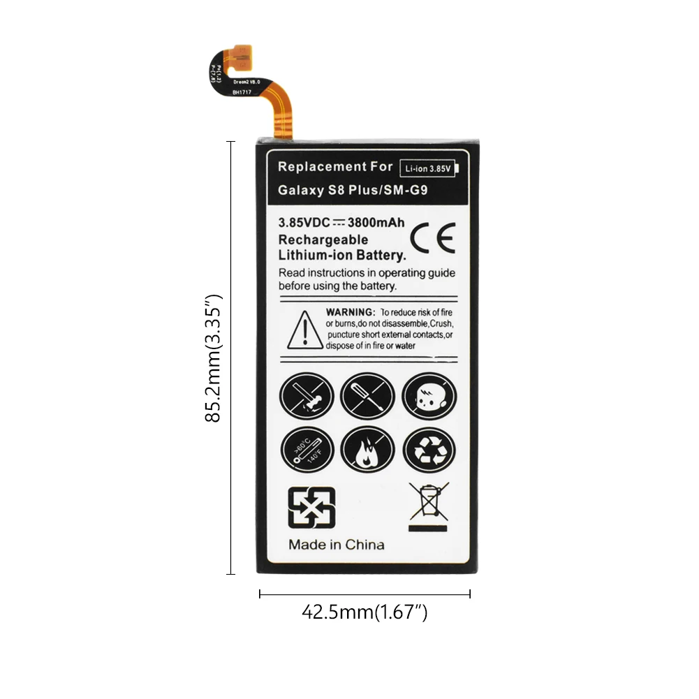 3,85 V 3030 3300 3800mAh аккумулятор для samsung Galaxy S6/Edge/S7/S8/Plus G9 G9500 G9300 G928F G9250 G9200 с набором инструментов