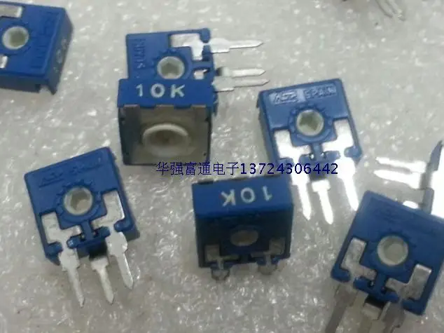 

Spot authentic original Spanish potentiometer PT10-10 k vertical adjustable resistance 10 mm hexagon hole diameter
