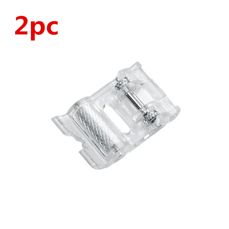 

2pc Durable Snap on Roller Sewing Machine Presser Feet for All Low Shank Snap-on Singer Brother Babylock Janome 5BB5020
