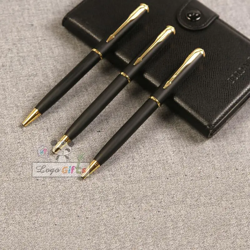 

High quality Luxury hotel supplies roller pen custom logo ON pen body good quality hotel pen