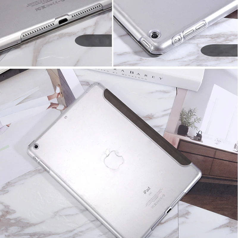 Чехол для нового iPad 9 7 дюймов 2017 2018 прекрасный Калан окрашенные Стенд задняя