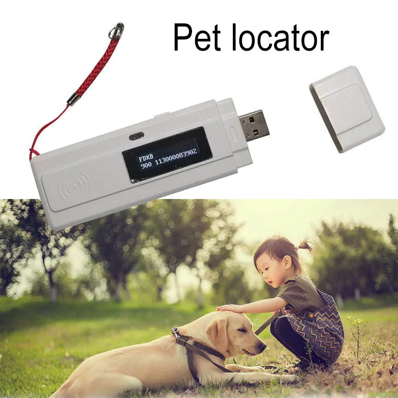 

Portable Mini Animal ID Scanner 134.2khz LF Pet USB Reader for Vets Shelter J2Y