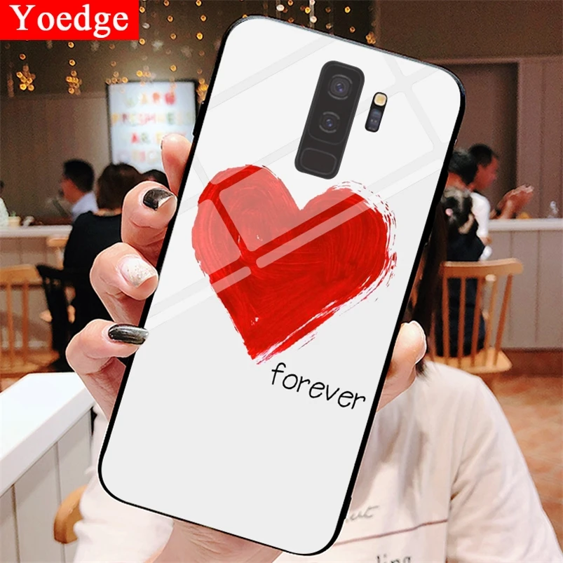 

Tempered Glass Love Heart Case For Samsung Galaxy S8 S9 S10 M10 M20 A30 A40 A50 A70 J5 J7 2017 J4 J6 A6 Plus A7 A8 A9 2018 Funda