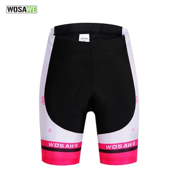 

WOSAWE Women Cycling Shorts Ciclismo Mtb Shorts Bermuda Ciclismo Gel Pad Quick Dry Bicycle Bike Breathable Motocross Fitness Gym
