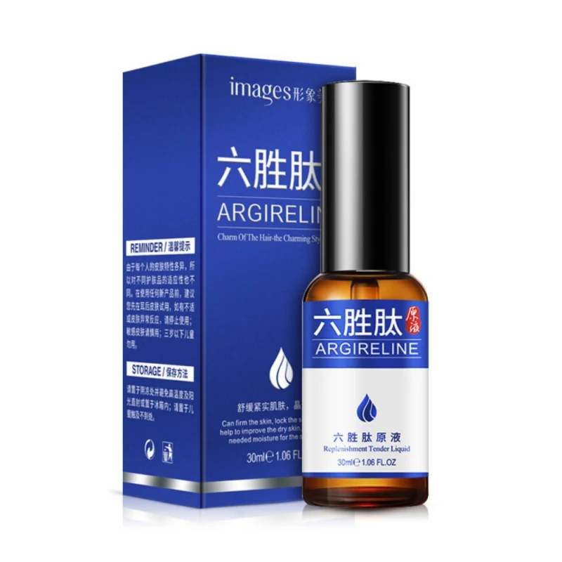 

Renews Skin Six Peptides Liquid Argireline Hyaluronic Acid Anti-drying Essence Shrink Pores Oil Control Moisturizing Serum A2