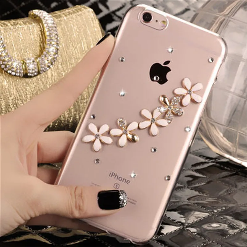 Byuoo-for-Iphone-5-5s-Se-5c-Fashion-3D-Bling-Crystal-Rhinestone-Case-for-Iphone-7 (2)
