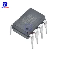 1 шт. микросхема ATTINY85-20PU ATTINY85 MCU 8 бит ATTINY 20 МГц 8 Pin DIP-8 ATTINY85 микроконтроллер микросхемы