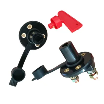 

Universal Car Battery Disconnect Switch 400A Brass Nut Terminals Power Cut Off Rotary Switchs for Touring Truck Vehicle