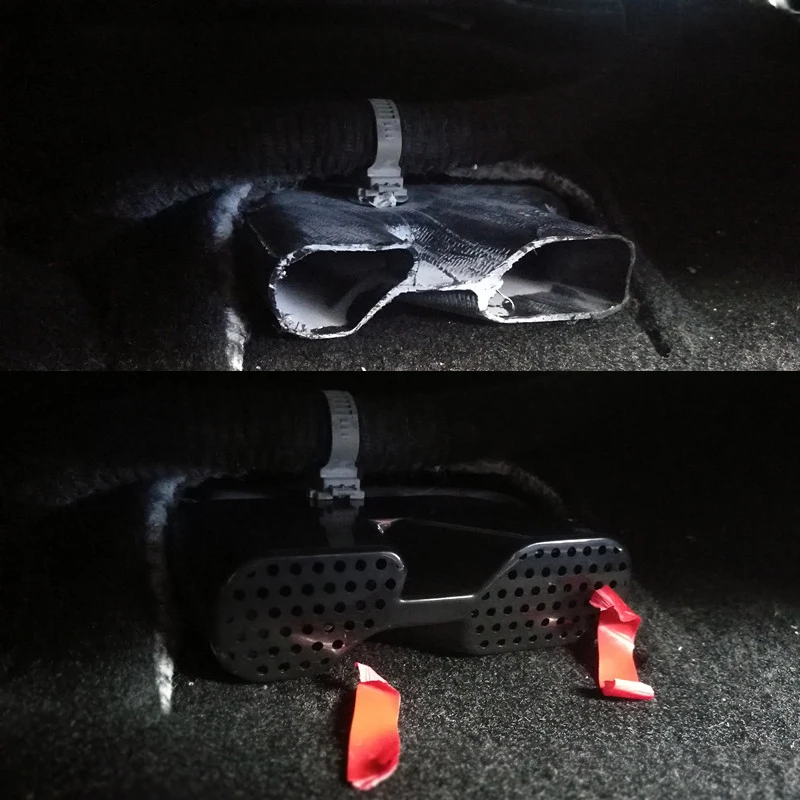 

2Pcs Under Seat Rear Outlet Cover AC Heat Floor Air Conditioning Duct Vent Net For Mazda CX-5 CX 5 2013 2014 2015 2016 2017 2018