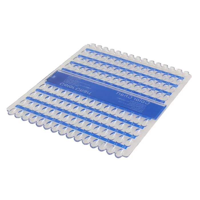 

Portable Nail Art Tips Color Chart Display Rack DIY Polish Palette Stand 998