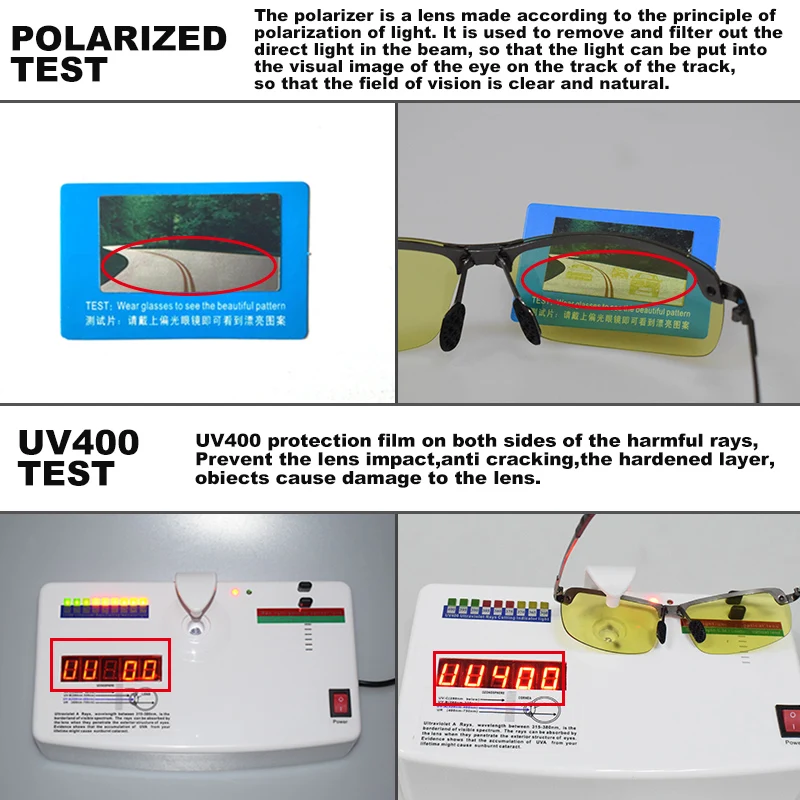 Брендовые интеллектуальные фотохромные поляризационные солнцезащитные очки для мужчин и женщин с желтыми линзами для дневного и ночного видения для вождения солнцезащитные очки gafas de sol