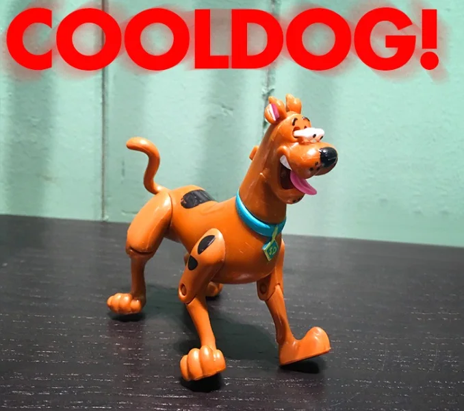 1 шт. 9 см мультяшная экшн фигурка собаки Scooby Doo кукла из АБС пластика модель