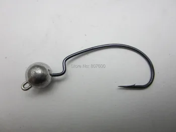 

Basslegend - 4x Fishing Finess Ball Jig Head Size #1 Weight 1.7g/2.7g/3.5g/5g/7g BKK Hook
