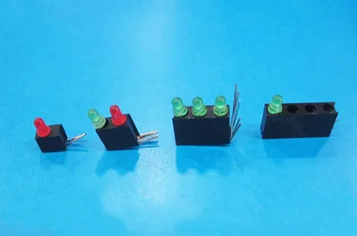 Светодиодный держатель с 2 отверстиями, подставка для цоколя, PCB, светодиодный держатель для пайки, нейлоновый пластиковый электронный