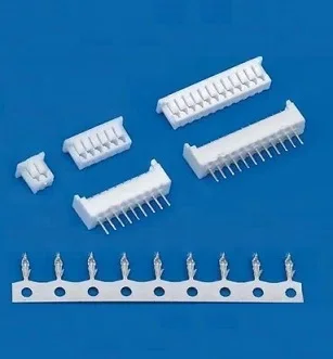 10 комплектов DIY 1 25 мм Штекерный разъем JST 2 3 4 5 6 7 8 9 11 12 контактный контакт + Корпус