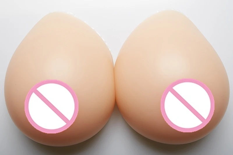 

Silicone False Breasts Boobs1600g/pair Left Right Artificial Breast Forms Silicone Prosthesis For Crossdresser