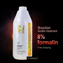 Brazilian keratin hair treatment 1000ml 8% formalin hot sale repair and straighten damage hair hair care