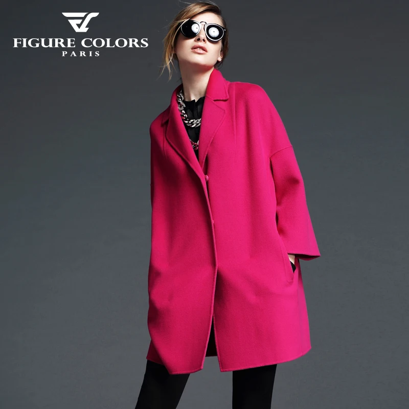 FC 2014 new winter coat expert high end brand cashmere coat female