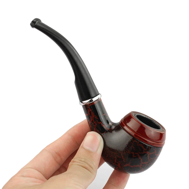 Cheap Unique Design Solid Wood Smoking Pipe Tobacco Pipes Cigarette Pot