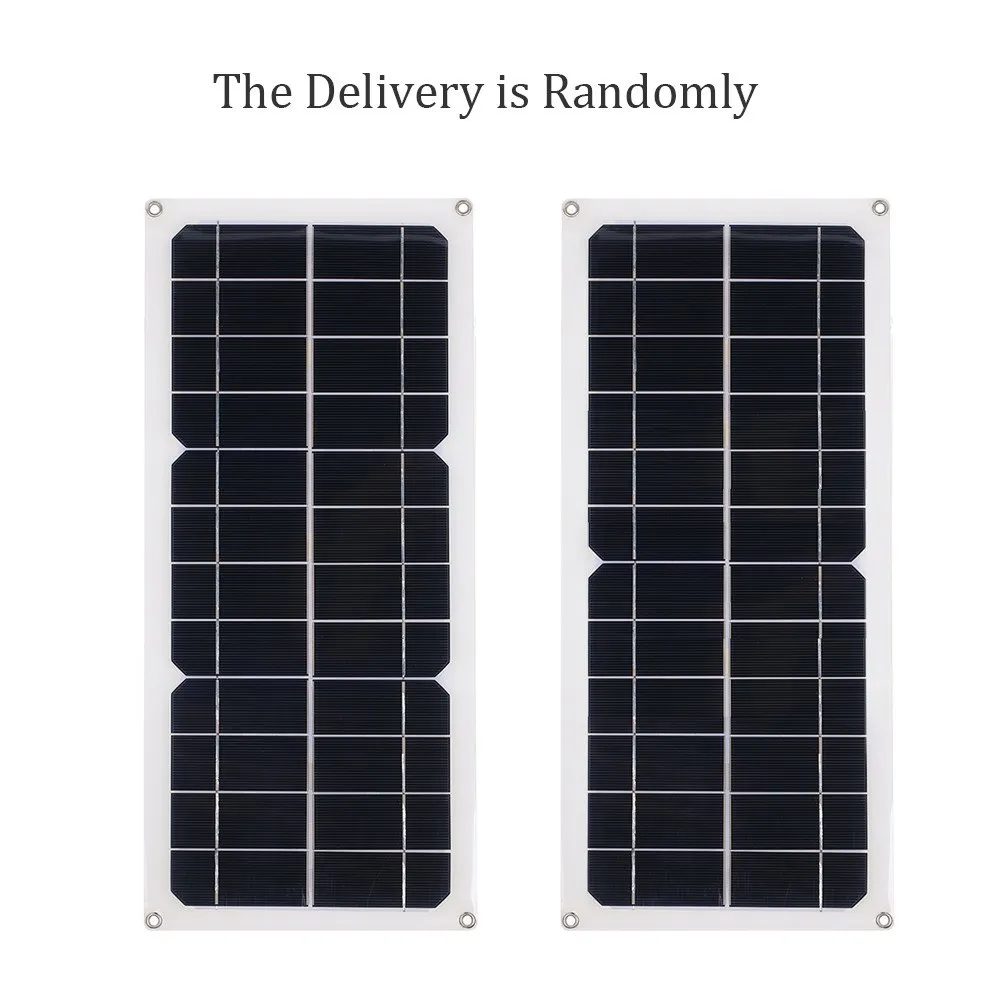 New DC5V/DC1 Dual USB Solar Panel with Car Charger Portable Accessories Solar Charger Controller for Outdoor Camping LED Light