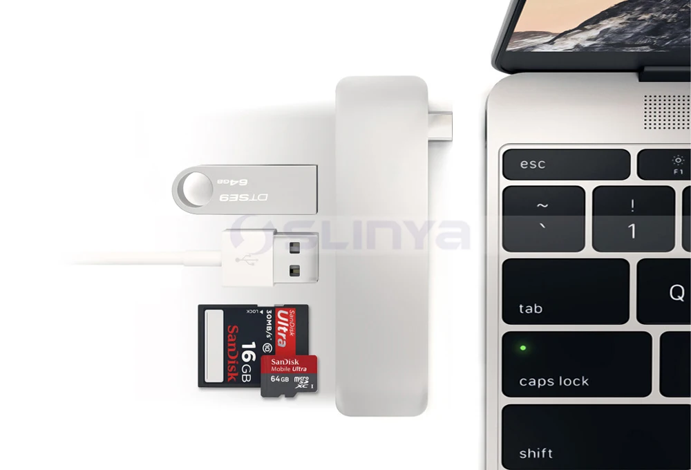 Type - C extensions HUB can charge the battery up 8040 161229 (5)