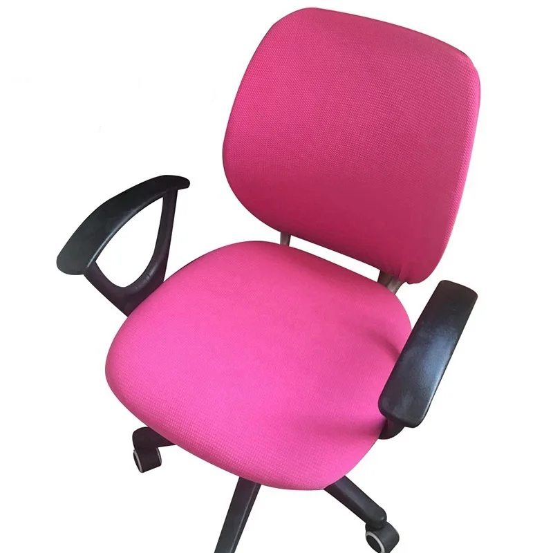 

2019 Elastic Seat Cover for Computer Chair Office Chair Cover High Elasticity Rotating Chair Cover Removable Slipcover Protector