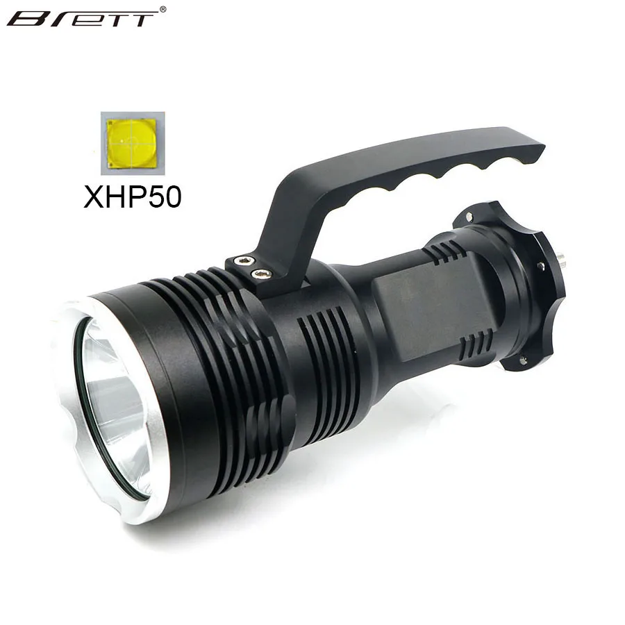 

NEW LED Flashlight Portable Lighting XHP50 Highlight Long-range Led Work Light Portable Rechargeable Spotlight for camping