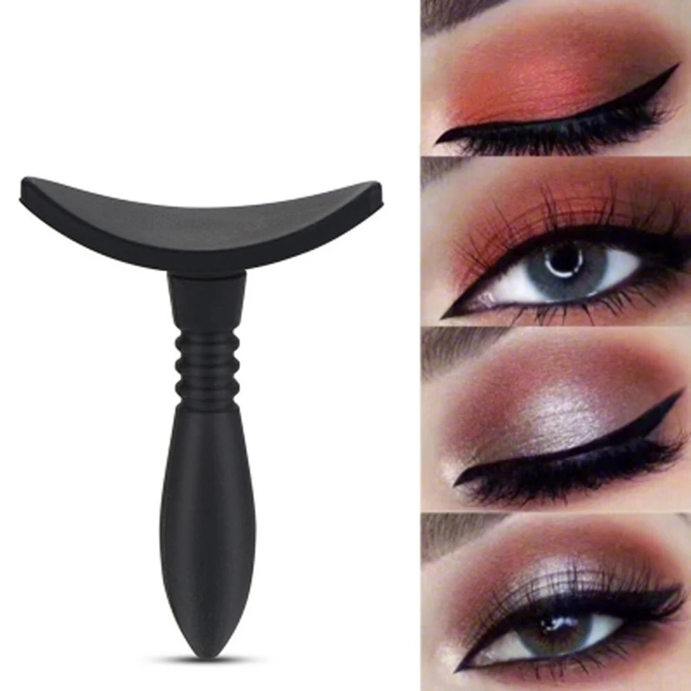 Popular Silicone Eye Liner Eyeshadow Stamp Portable Fashion Lazy Eye Shadow Applicator Eye Wing