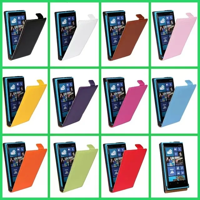 Высококачественный кожаный флип чехол для Nokia Lumia 920 GT + Чехлы телефона с одним