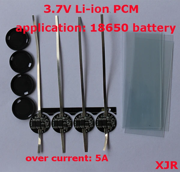 

4PCS/ a lot 1S 5A 4.2V lipo lithium Polymer BMS/PCM/PCB battery protection circuit board for 1 Packs 18650 Li-ion Battery Cell
