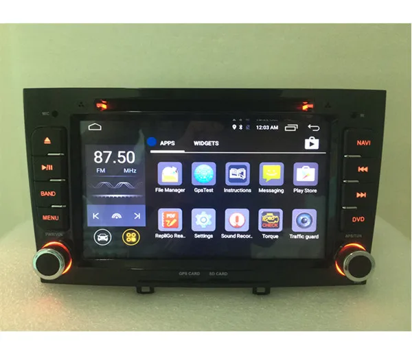 Sale Car radio dvd GPS navigation Android 6.0 navigation for Peugeot 408  & 308 GPS RDS IPOD 3G 4G SWC Rearview Free 8GB Map card 20